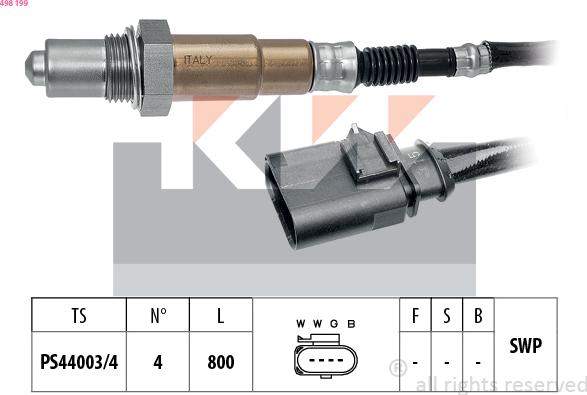 KW 498 199 - Lambda-sonda www.molydon.hr