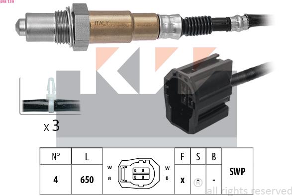 KW 498 139 - Lambda-sonda www.molydon.hr