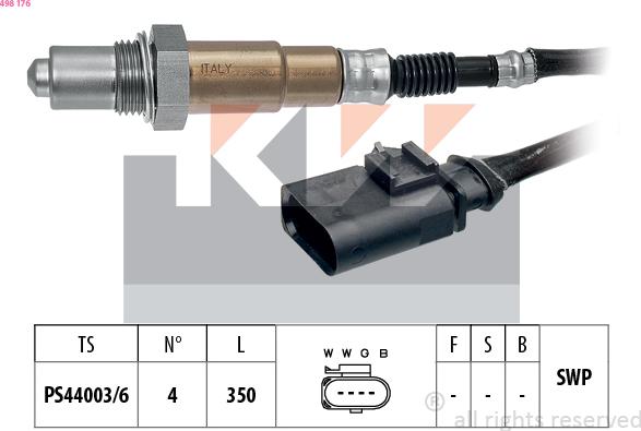 KW 498 176 - Lambda-sonda www.molydon.hr