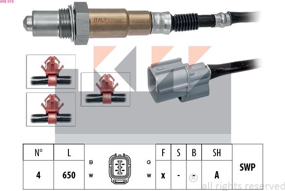 KW 498 319 - Lambda-sonda www.molydon.hr