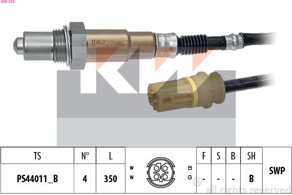 KW 498 333 - Lambda-sonda www.molydon.hr