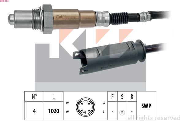 KW 498 213 - Lambda-sonda www.molydon.hr