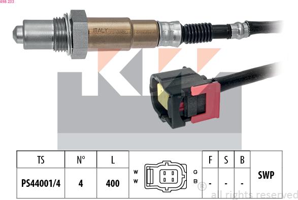 KW 498 233 - Lambda-sonda www.molydon.hr