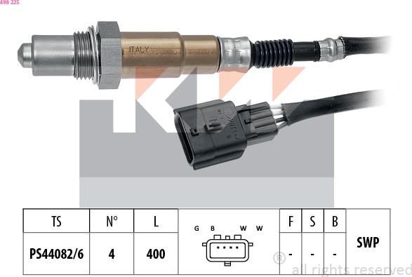 KW 498 225 - Lambda-sonda www.molydon.hr