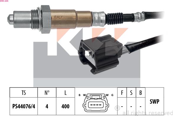 KW 498 226 - Lambda-sonda www.molydon.hr