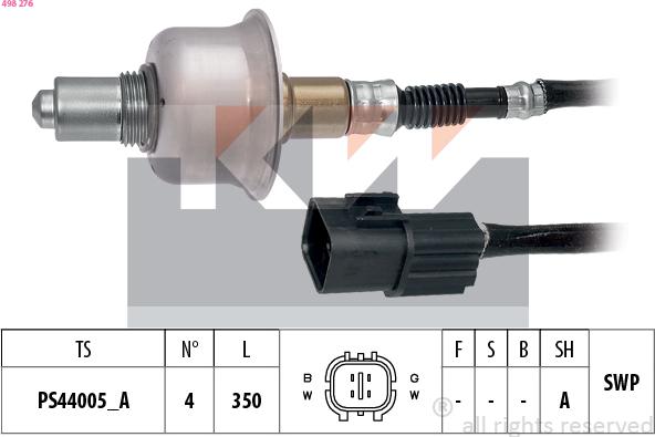 KW 498 276 - Lambda-sonda www.molydon.hr