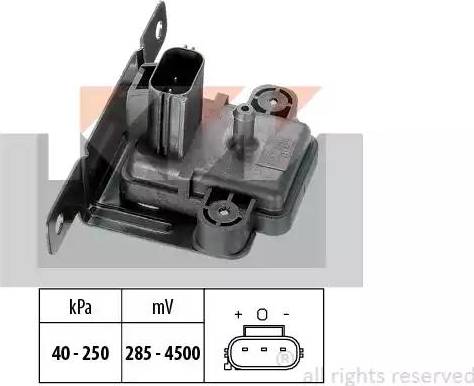 KW 493 058 - Senzor pritiska, pojačivač sile kočenja www.molydon.hr