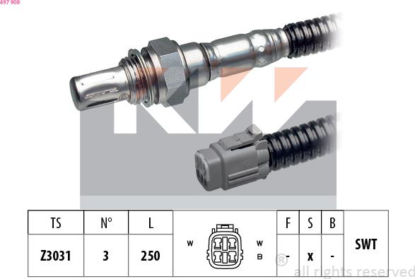 KW 497 909 - Lambda-sonda www.molydon.hr