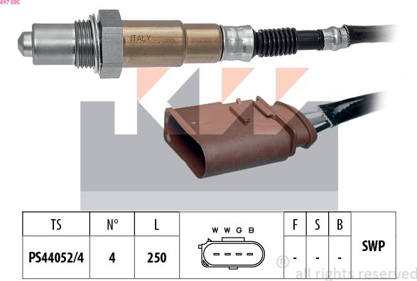 KW 497 595 - Lambda-sonda www.molydon.hr