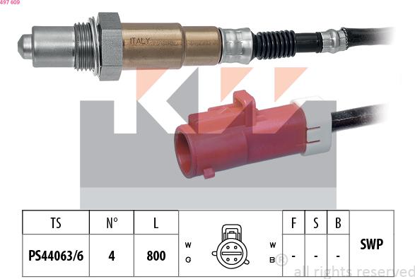 KW 497 609 - Lambda-sonda www.molydon.hr