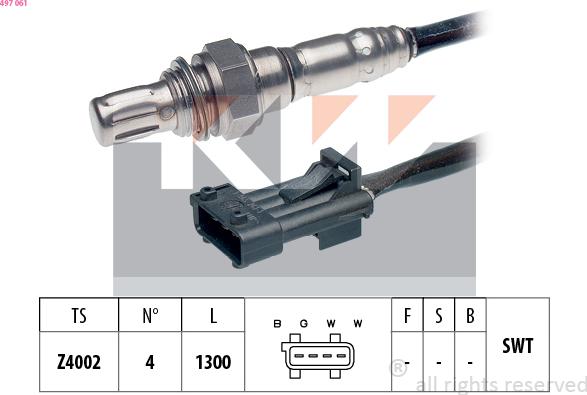 KW 497 061 - Lambda-sonda www.molydon.hr