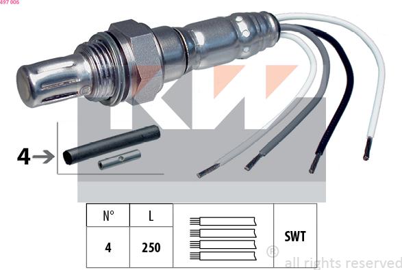 KW 497 006 - Lambda-sonda www.molydon.hr