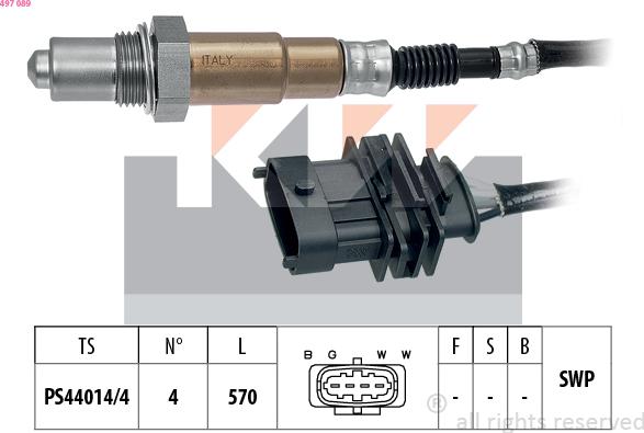 KW 497 089 - Lambda-sonda www.molydon.hr