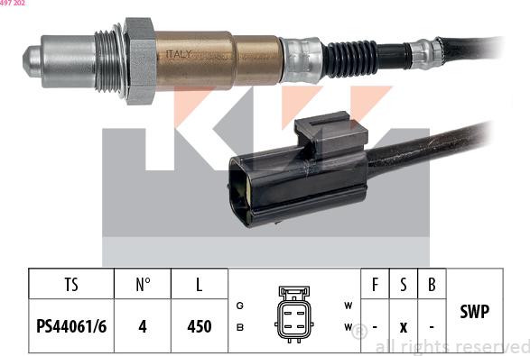 KW 497 202 - Lambda-sonda www.molydon.hr