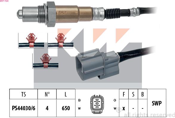 KW 497 724 - Lambda-sonda www.molydon.hr