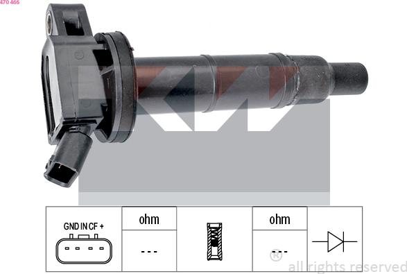 KW 470 466 - Indukcioni kalem (bobina) www.molydon.hr