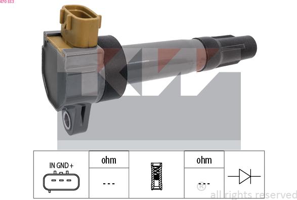 KW 470 553 - Indukcioni kalem (bobina) www.molydon.hr