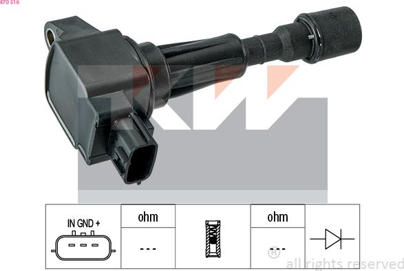 KW 470 516 - Indukcioni kalem (bobina) www.molydon.hr