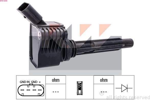 KW 470 630 - Indukcioni kalem (bobina) www.molydon.hr