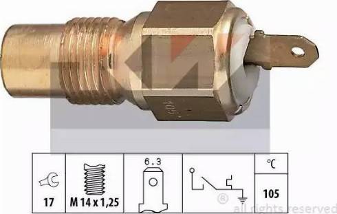 KW 540 029 - Senzor, temperatura rashladne tekućinu www.molydon.hr