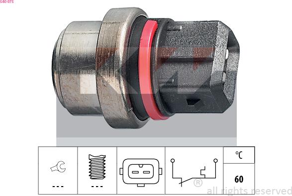 KW 540 075 - Senzor, temperatura rashladne tekućinu www.molydon.hr