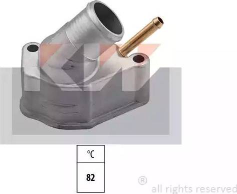 KW 580 353 - Termostat, rashladna tekućinu www.molydon.hr