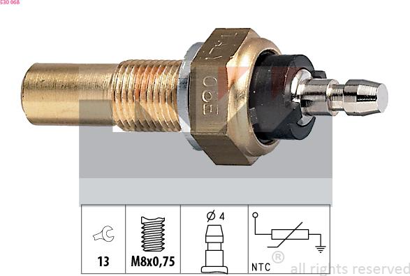 KW 530 068 - Senzor, temperatura rashladne tekućinu www.molydon.hr