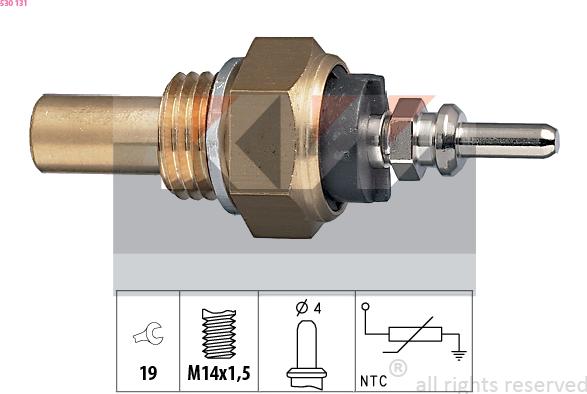 KW 530 131 - Senzor, temperatura rashladne tekućinu www.molydon.hr