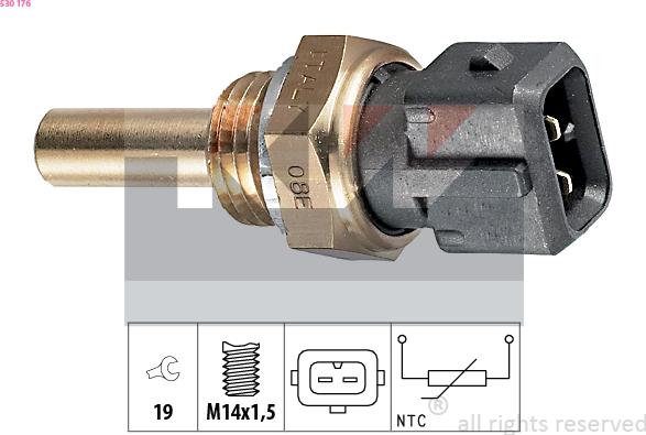 KW 530 176 - Senzor, temperatura rashladne tekućinu www.molydon.hr