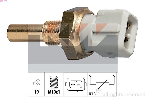 KW 530 171 - Senzor, temperatura rashladne tekućinu www.molydon.hr