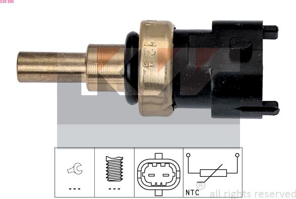 KW 530 395 - Senzor, temperatura rashladne tekućinu www.molydon.hr