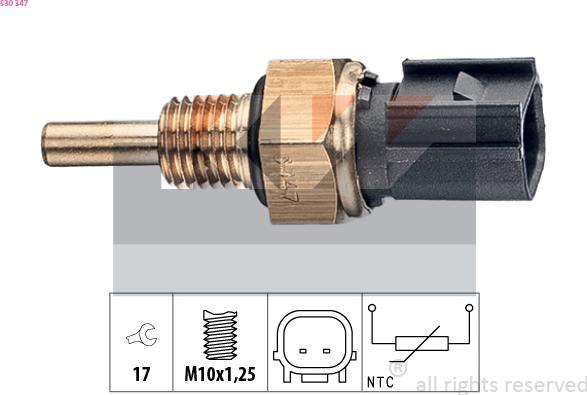 KW 530 347 - Senzor, temperatura rashladne tekućinu www.molydon.hr