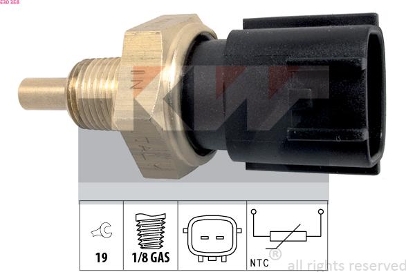 KW 530 358 - Senzor, temperatura ulja www.molydon.hr