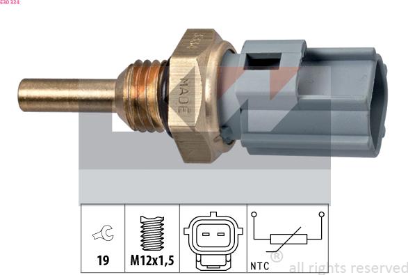 KW 530 334 - Senzor, temperatura rashladne tekućinu www.molydon.hr