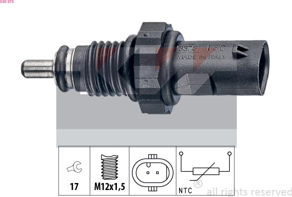 KW 530 375 - Senzor, temperatura rashladne tekućinu www.molydon.hr