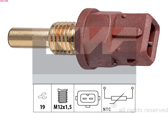 KW 530 248 - Senzor, temperatura ulja www.molydon.hr