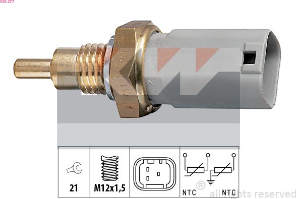 KW 530 277 - Senzor, temperatura rashladne tekućinu www.molydon.hr