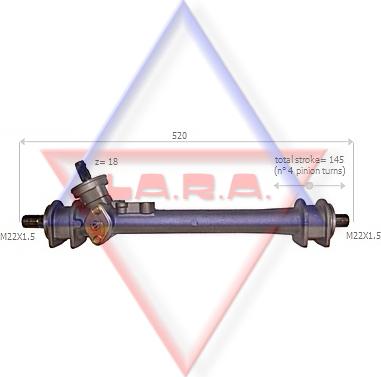 LA.R.A. 400018 - upravljački mehanizam www.molydon.hr