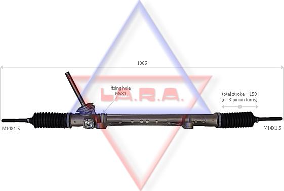 LA.R.A. 310045 - upravljački mehanizam www.molydon.hr