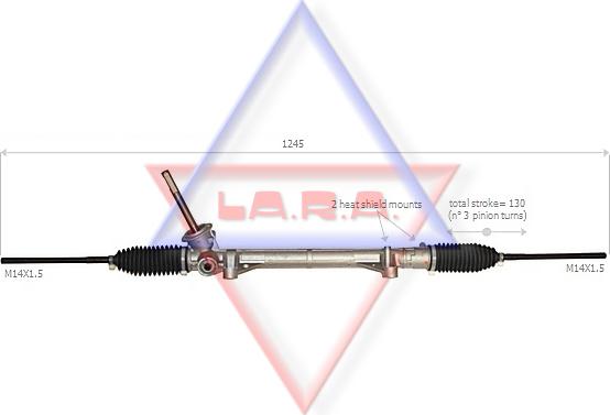 LA.R.A. 310039 - upravljački mehanizam www.molydon.hr