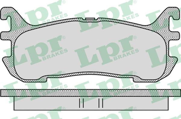 LPR 05P1099 - Komplet Pločica, disk-kočnica www.molydon.hr