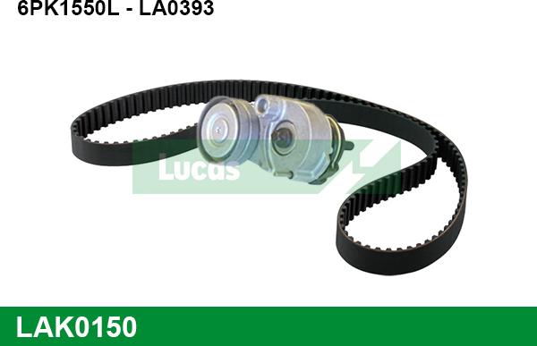 LUCAS LAK0150 - Garnitura klinastog rebrastog remena www.molydon.hr