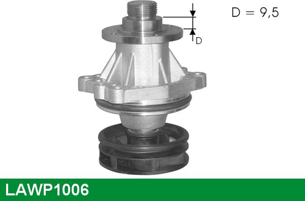 LUCAS LAWP1006 - Vodena pumpa www.molydon.hr