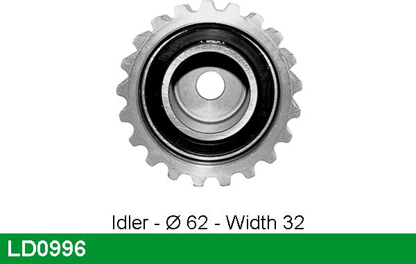 LUCAS LD0996 - Natezač, zupčasti remen  www.molydon.hr