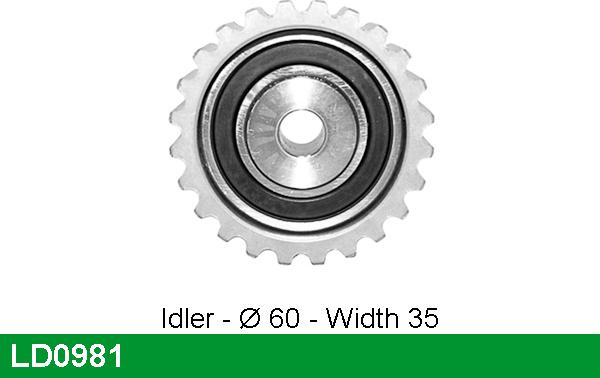 LUCAS LD0981 - Natezač, zupčasti remen  www.molydon.hr