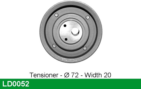 LUCAS LD0052 - Natezač, zupčasti remen  www.molydon.hr