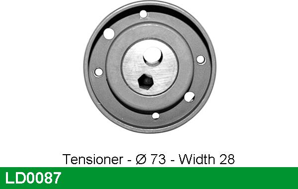 LUCAS LD0087 - Natezač, zupčasti remen  www.molydon.hr