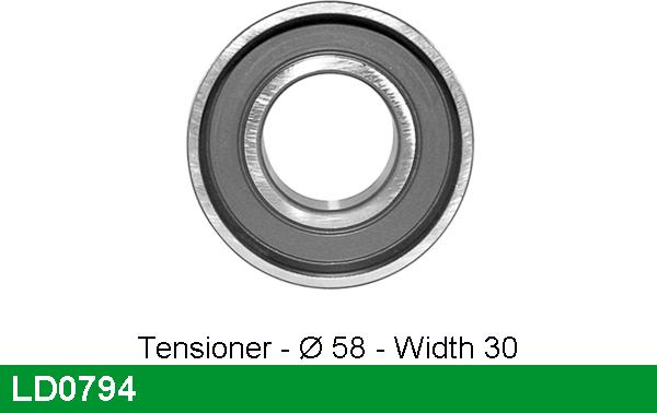 LUCAS LD0794 - Natezač, zupčasti remen  www.molydon.hr