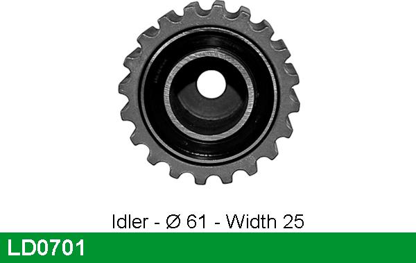 LUCAS LD0701 - Natezač, zupčasti remen  www.molydon.hr