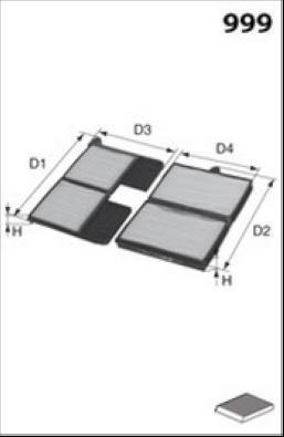 LUCAS LFCP185S - Filter kabine www.molydon.hr